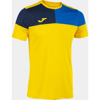 Dres Joma Crew V žlutá/modrá/tmavě modrá (5XS/116)