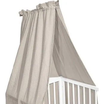 Nebesa nad postýlku Albero Mio Mušelínová nebesa (CC2) BÉŽOVÁ