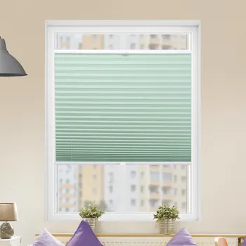 Roleta FOA Plisé roleta, Neprůhledná, Světle zelená, P 10456P , 100 x 50 cm