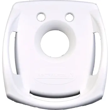 Čelo ozdobné plastové bílé protipr.