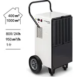 Průmyslový odvlhčovač TTK 380 ECO Trotec - 24h/80l (Velice vykonný vysoušeč TTK 380 ECO Trotec)