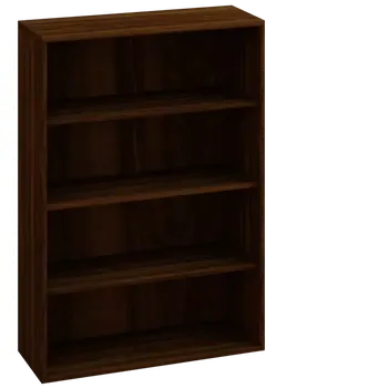 Knihovna KNI 31 regál knihovnický, 1150x800x300, ořech královský