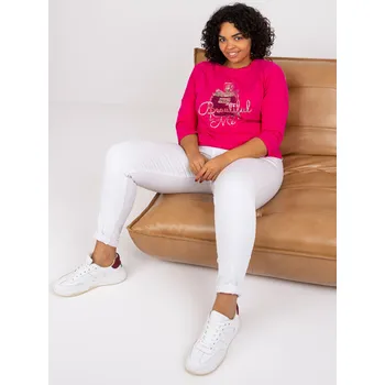 Dámská košile Halenka RV BZ 7423.66P fuchsiová jedna velikost