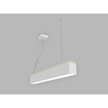 LED2 3314851D Závěsné svítidlo LINO II 90 P/N-Z, W PRISMA 24W DALI/PUSH DIM 3CCT 3000K/3500/4000K UGR bílá