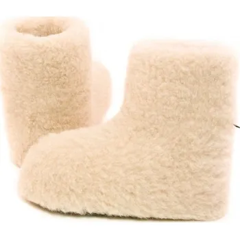 Dětská móda Bačkory z ovčí vlny 47- 48 bílé, Barevné varianty Béžová, Velikosti 47-48 200-100-00204