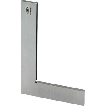 Úhloměr Úhelník přesný plochý DIN 875/I A 150x100mm nerez Helios-Preisser