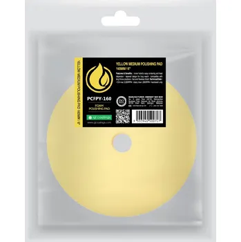Lešticí kotouč IGL Yellow Medium Polishing Pad - středně měkký leštící kotouč 160
