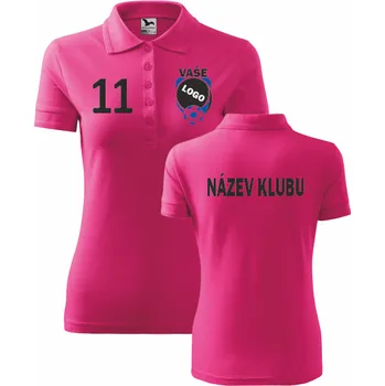 ON-DESIGN Klubová dámská polokošile Velikost: S, Barva: purpurová