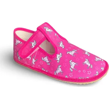 Chlapecké bačkory Beda barefoot přezůvky Unicorn Velikost: EU 34