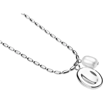 Náhrdelník franco bene Náhrdelník s 2 přívěsky - stříbrný | 1386