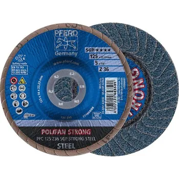 Brusný kotouč Kotouč lamelový STRONG vypouklý 115mm K50 PFERD