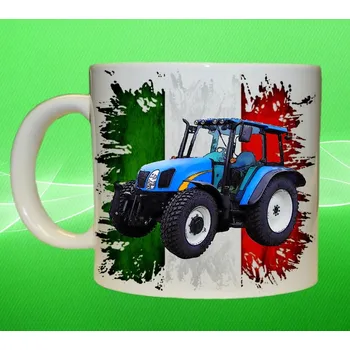 hrnek s traktorem New Holland T5050