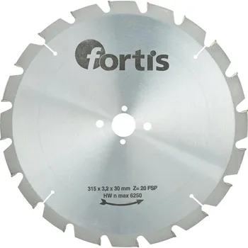 Pilový kotouč Kotouč pilový 315x3,2x30mm Z20 FF HW Fortis
