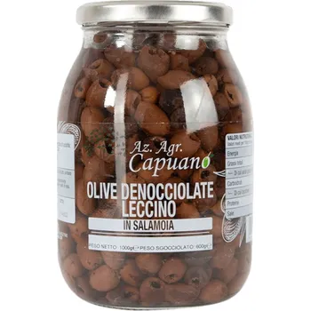oliva Olivy Leccino bez pecky 1kg Azienda Agricola Capuano