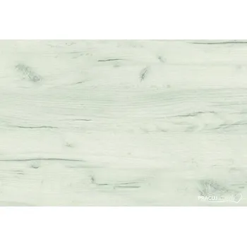 Kuchyňská pracovní deska Kronospan Stolová laminátová deska DELUX Dub Craft bílý K001 Rozměry stolové desky: 2500x800 mm :: výroba do 14 dní, Tloušťka stolové desky: 36 mm