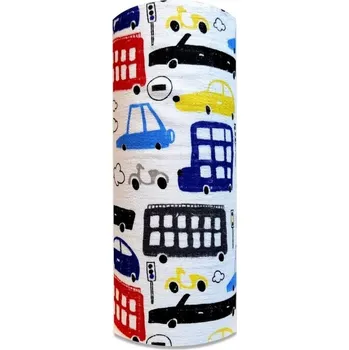 Plena Tetra Látkové dětské pleny s potiskem Car 70x80 10ks Jasmine 2025