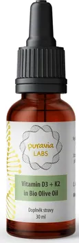 Puravia Labs Vitamín D3 + K2 BIO 30 ml