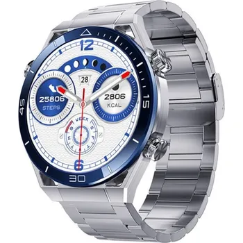 Chytré hodinky Chytré hodinky Lige N.01 Ultra stříbrné / NFC / AMOLED displej 660494