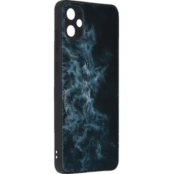 Pouzdro na mobilní telefon Kryt Samsung A05 pevný Blue Nebula (obal neboli pouzdro na Samsung A05)