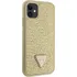 Pouzdro na mobilní telefon Guess Rhinestones Triangle Metal Logo pro Apple iPhone 11