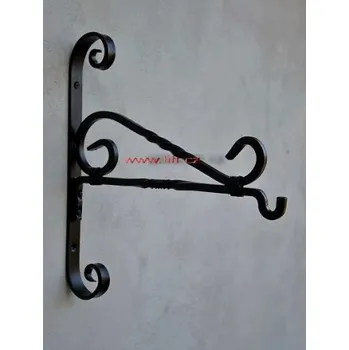 Stojan na květiny Kovaný kaček na zed 2