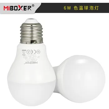 Žárovka MiBoxer FUT017 Smart LED žárovka E26/E27, 6W, CCT, Dvojitá bílá, RF 2,4GHz