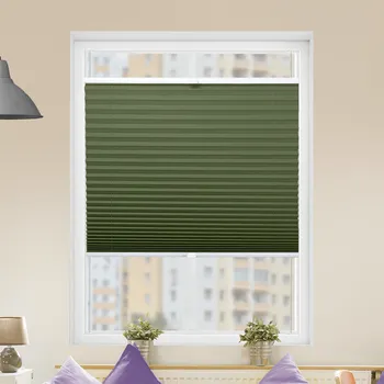 Roleta FOA Plisé roleta, Stínicí, Tmavě zelená, P 10795 , 100 x 50 cm