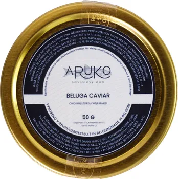 konzervovaná ryba Aruko Pravý kaviár z jesetera Beluga 000 50 g