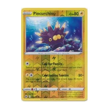 Karetní hra Pokémon karta Pincurchin 056/159 Reverse Holo - Crown Zenith