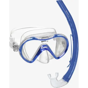 Ploutve Maska + Šnorchl Mares SEAHORSE šnorchlovací set - Dětský Modrá