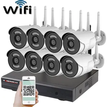 Kompletní kamerový systém Bezdrátový 8 kamerový set WiFi IP PRO WIP8-106B 3MPx, CZ menu