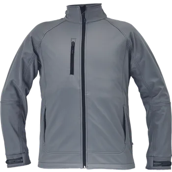 pracovní bunda Cerva Bunda CHITRA pánská softshellová šedá XS