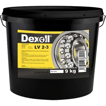 Plastické mazivo Dexoll LV 2-3 9 kg