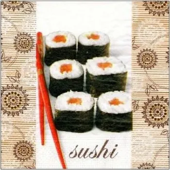 Papírový ubrousek Ubrousek ED11-017 33x33 Sushi