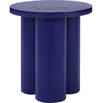 Stolička noo.ma Modrá dřevěná stolička Oly 42,5 cm