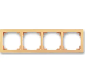 vypínač SWING L 3901J-A00040 D1 Rámeček 4nás.,béž/SwL/ ABB 3901J-A00040 D1