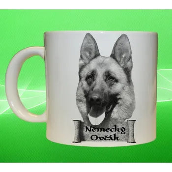 hrnek s pejskem Německý ovčák II 75ml