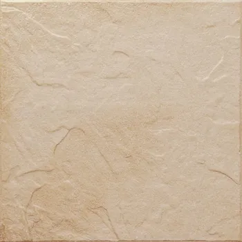 Dlažba TOPTERAMO Dlažba GRANEX 400 x 400 x 22 mm Reliéf břidlice vzor 073 béžový