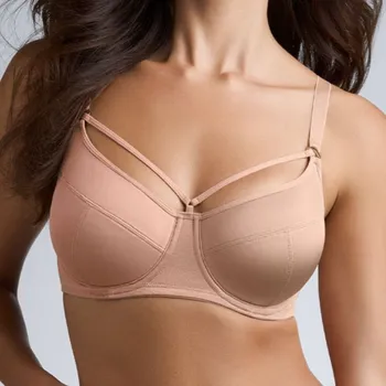 Podprsenka Marlies Dekkers - Space Odyssey podprsenka balkónová nevyztužená glossy camel 85F 17155