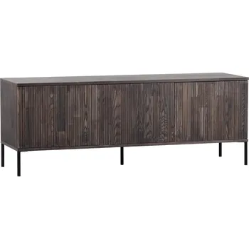 Televizní stolek WOOOD Hnědý jasanový TV stolek Gravia 150 x 44 cm