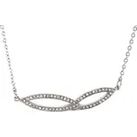 Náhrdelník 7714, stříbrný - SNE.7714