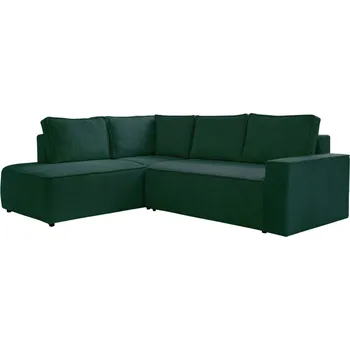 Pohovka Miuform Manšestrová rozkládací pohovka Brave Dave 247 cm, levá