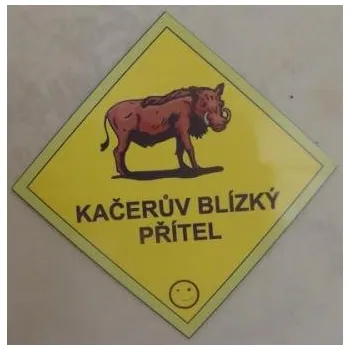 Přívěsek Geocaching přívěsek - divočák (předměty do kešek )