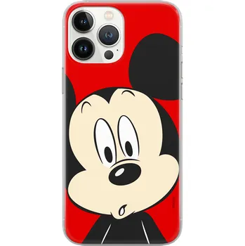 Pouzdro na mobilní telefon Ert Ochranný kryt na iPhone 14 Pro - Disney, Mickey 019 Red DPCMIC22980