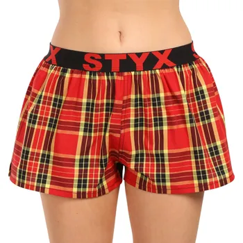 Dámské trenýrky Dámské trenky Styx sportovní guma vícebarevné (T1014) XL Možnost vrácení zboží ZDARMA do 120 dnů!