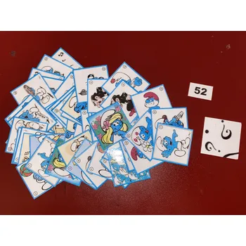 Pexeso HandMade by VeJa Velké pexeso vel.XL č.52 - Šmoulové (48kousků)