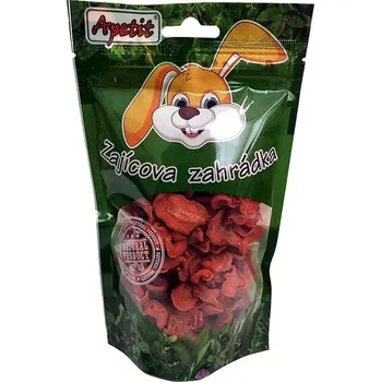 Krmivo pro hlodavce APETIT Zajícova zahrádka - Mrkev sušená (disk) 120g