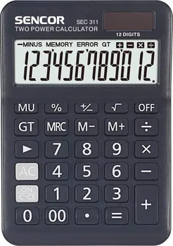 Kalkulačka Sencor SEC 311 černá