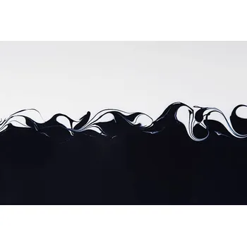 Plakát Plakát, Obraz - Black and White Paint Mixing, Paul Taylor