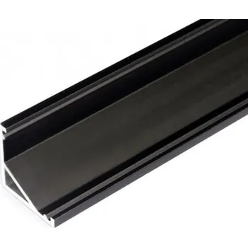 Nábytkové kování Profil WIRELI CABI12 E/ černá anoda 2m